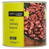 Chef's Larder Red Kidney Beans in Water 2.65kg (Drained Weight 1.50kg)  Adomoo
